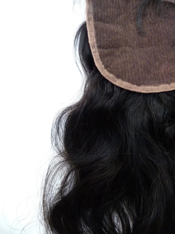 Honey Blonde Lace Closure — 5"x8", 14"
