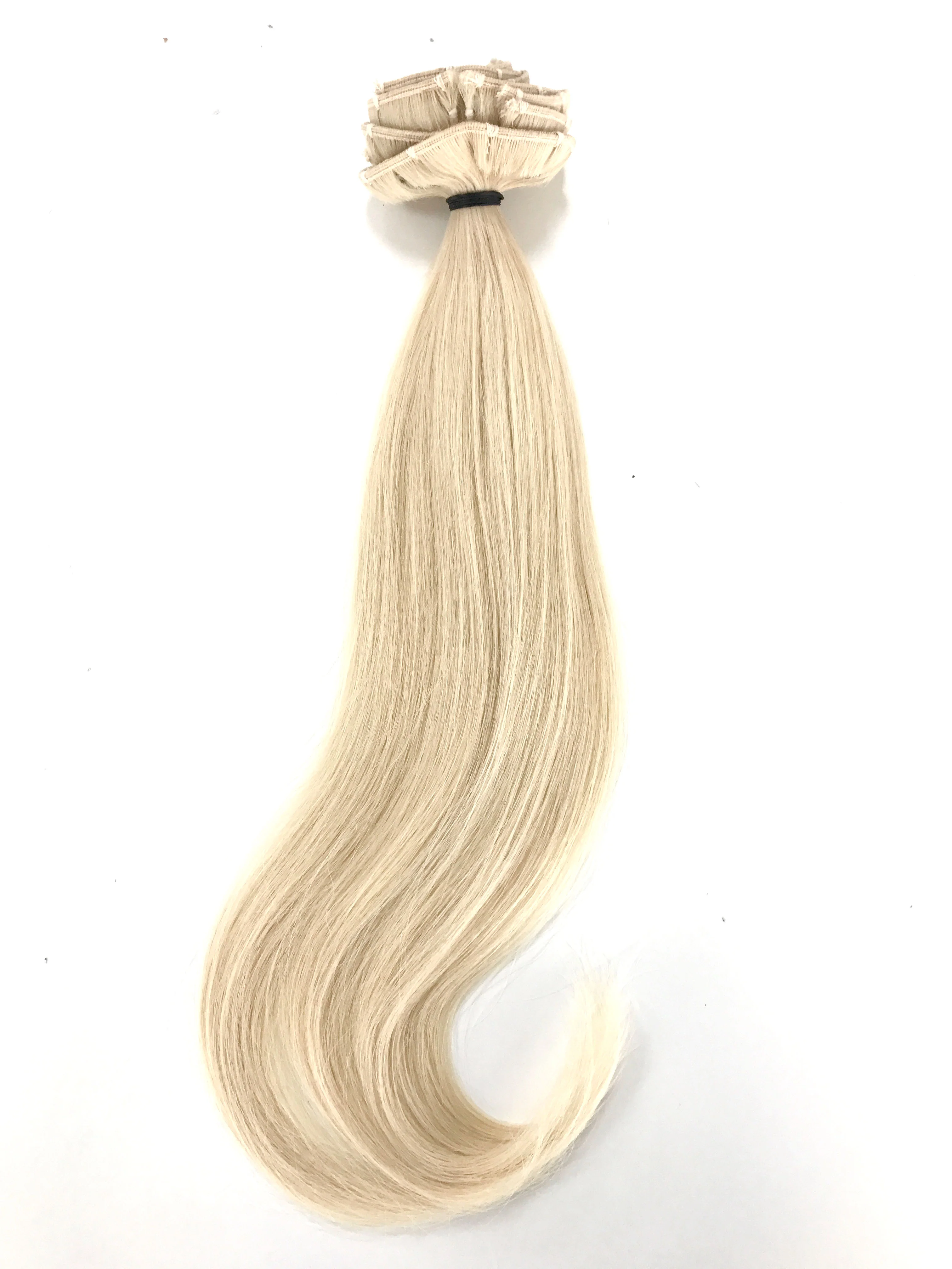 Honey Blonde European Clip-Ins — 20" (100g) - Image 10