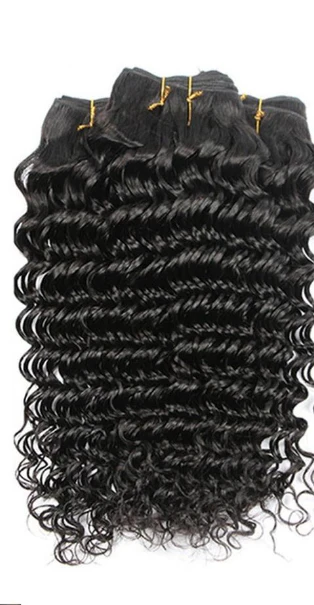 Curly Wave Weft Bundle Deal — 3 Bundles - Image 2