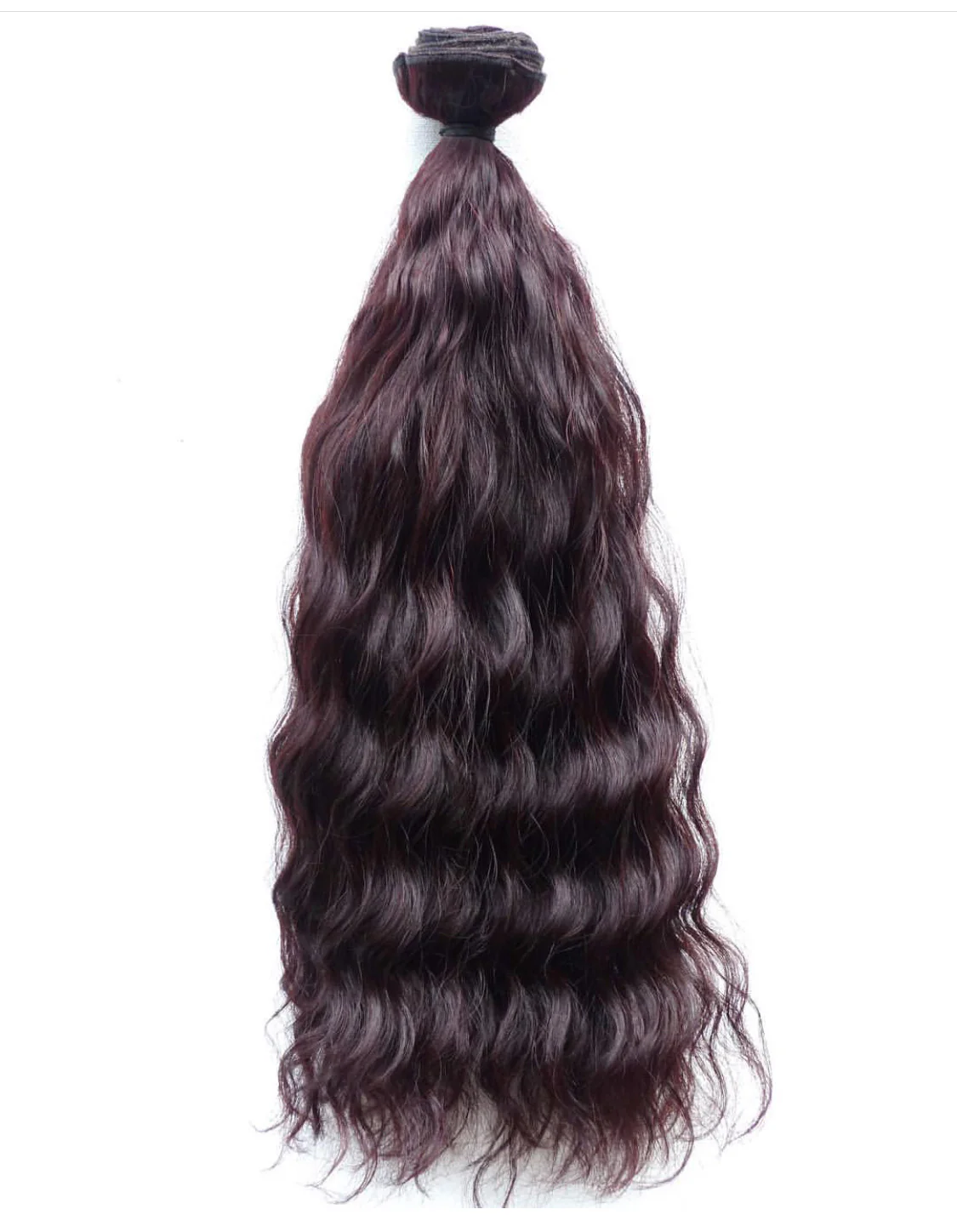 Natural Indian Wefts Bundle Deal — 3 Pack with Closure - Image 3