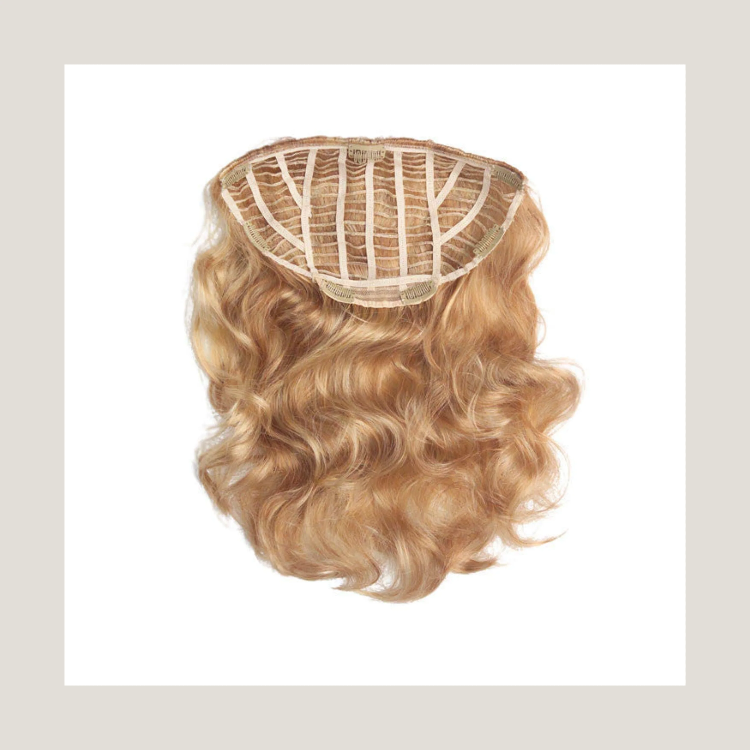 Single Piece Clip-In Hair Topper - Image 5